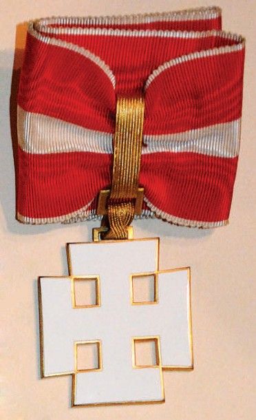 null *Ordre du Mérite Autrichien (1934-1938) Croix de commandeur, 40 mm, métal doré...