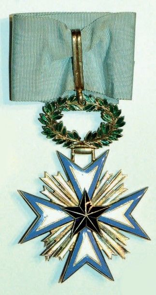 null *Ordre de l’Etoile Noire du Bénin (1898, 1892, 1894, 1896) Etoile de commandeur,...