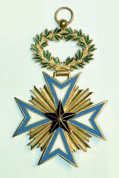 null *Ordre de l’Etoile Noire du Bénin (1898, 1892, 1894, 1896) Bijou de grand croix,...