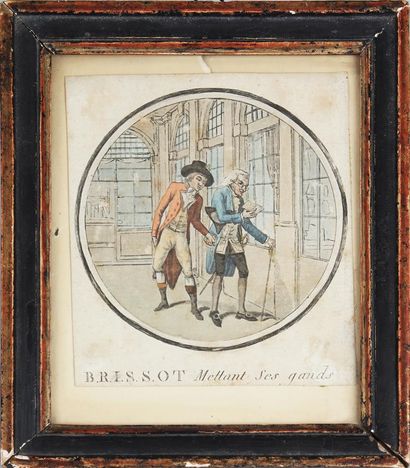 null Edmé QUENEDEY (Les Riceys-le-Haut, Aube, 1756 - Paris, 1830)
Physionotrace représentant...