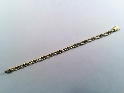 null Bracelet en or (750 °/°°) à maille chaîne d'ancre
Poids : 25,7 g
