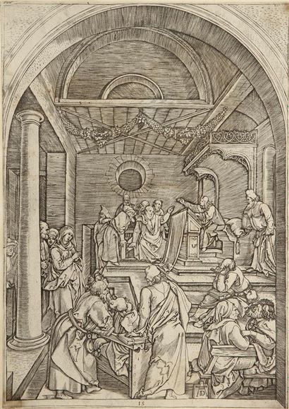 null D'APRÈS ALBRECHT DÜRER
Scènes de la vie du Christ
Dix gravures en noire, monogrammées...