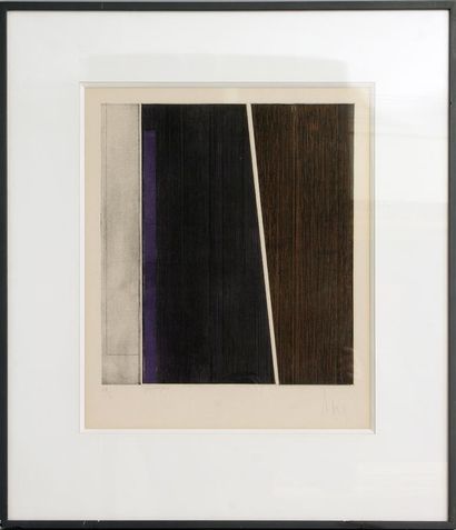 null LUC PEIRE (1916-1994)
"Gandolfiero"
Lithographie, signée en bas à droite et...