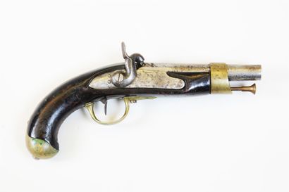 null Pistolet, type An XIII (1806-1818) « T » (transformé à partir de 1840), marques...