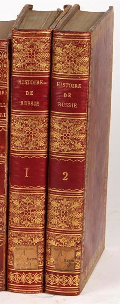 null [RUSSIE]. LÉVESQUE (Pierre Charles). Histoire de Russie, et des principales...