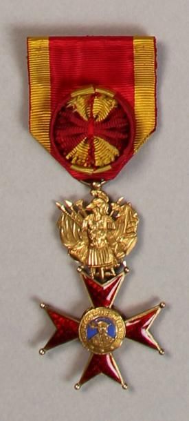 null Ordre de Saint-Grégoire (1831): Croix de chevalier à titre militaire, 40 mm,...