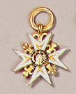 null Croix de chevalier d'un modèle du règne de Louis XV, vers 1759-1760, module...