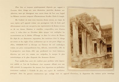 null Au berceau des rois Khmers (Jean BOUCHOT), illustrations sur Angkor-Vat
En chemise
Edition...
