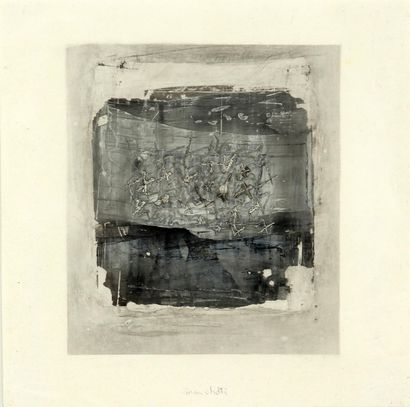 null JEAN-MICHEL MARCHETTI (NÉ EN 1952)
Composition sur papier, signée au milieu...