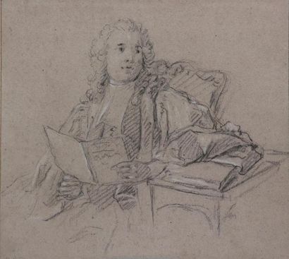 null ATTRIBUÉ À JEAN-MARC NATTIER (1685-1766)
Portrait de magistrat assis
Pierre...
