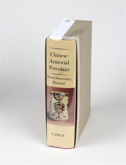 null David Sanctuary Howard, Chinese Armorial Porcelain. Edition Faber and Faber...