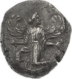 null CILICIE 
Mallos (485-425 av. J.-C.) 
Statère. Réattribué à Caunus. 11,65 g....
