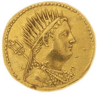null ROYAUME d'ÉGYPTE
Ptolémée IV Philopator (221-204 av. J.-C.)
Octodrachme d'or....