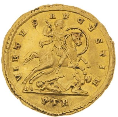 null CONSTANTIN (307-337) 
Solidus (314-315). Trêves. 4,46 g. Sa tête laurée à droite....