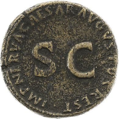 null OCTAVE AUGUSTE (31 av. J.-C. - 14 ap. J.-C.) 
Sesterce. Rome (98 sous Nerva)....