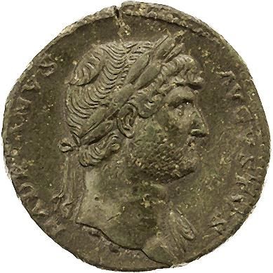 null HADRIEN (117-138) 
Sesterce. Rome (125-128). Sa tête laurée à droite. R/ La...