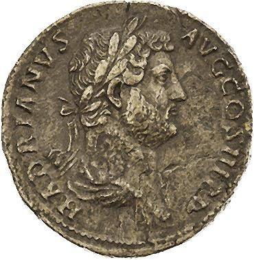 null HADRIEN (117-138) 
Sesterce. Rome (136). Son buste lauré et drapé à droite....