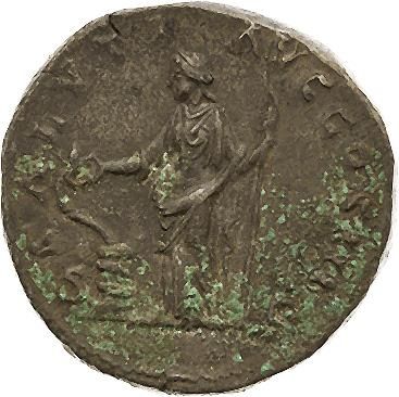 null MARC AURÈLE (161-180) 
Sesterce. Rome (169-170). Son buste lauré, drapé et cuirassé...