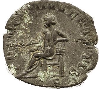 null OSTILIEN (251) 
Sesterce. Rome (251). Son buste nu et drapé à droite. R/ Apollon...
