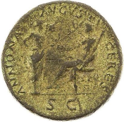 null Grands bronzes : 10 exemplaires du Ier au IIIe siècle. Néron - Hadrien - Antonin...