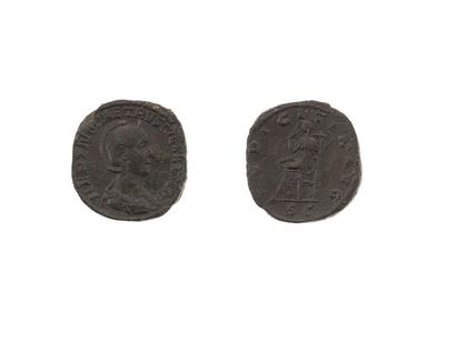 null Grands bronzes : 10 exemplaires des IIe et IIIe siècles. Claude - Trajan - Domitien...