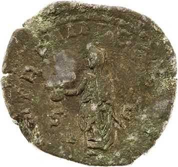 null Grands bronzes : 11 exemplaires du Ier au IIIe siècle. Trajan - Faustine mère...