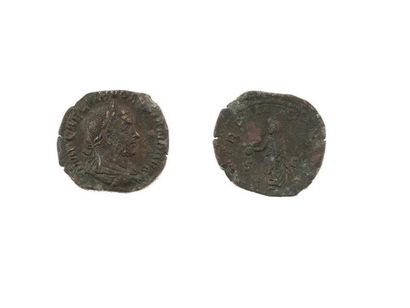 null Grands bronzes : 11 exemplaires du Ier au IIIe siècle. Trajan - Faustine mère...
