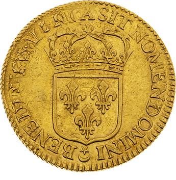 null LOUIS XIV (1643-1715)
Double Louis d'or à l'écu. 1691. Paris. Réf. D. 1434A....