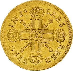 null LOUIS XIV (1643-1715)
Louis d'or aux huit L et aux insignes. 1701. Bordeaux....