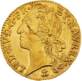 null LOUIS XV (1715-1774)
Louis d'or au bandeau. 1743. Aix. D. 1643. Superbe