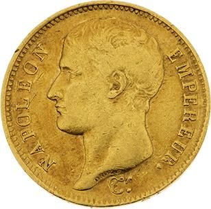 null PREMIER EMPIRE (1804-1814)
40 francs or, tête nue. 1807. Limoges (1859 ex.)....