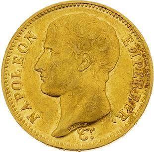 null PREMIER EMPIRE (1804-1814)
40 francs or, tête nue. 1807. Toulouse (4994 ex.)....