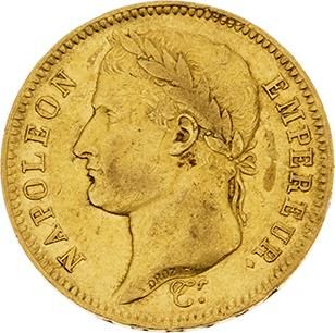 null PREMIER EMPIRE (1804-1814)
40 francs or, tête laurée, revers République. 1808....