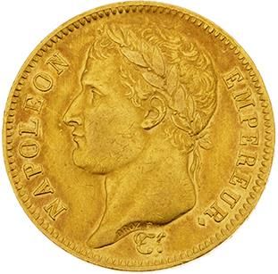 null PREMIER EMPIRE (1804-1814)
40 francs or, tête laurée, revers Empire. 1812. Lille....