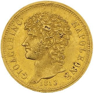 null Royaume de Naples et des deux Siciles : Joachim Murat (1811-1815) 
40 lire or....