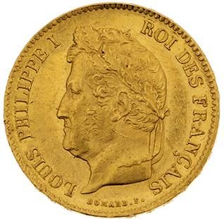 null LOUIS PHILIPPE (1830-1848) 
40 francs or. 1835. Paris. G. 1106. TTB à super...