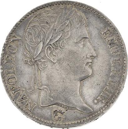 null PREMIER EMPIRE (1804-1814)
5 francs, tête laurée, revers Empire. 1812. Strasbourg....