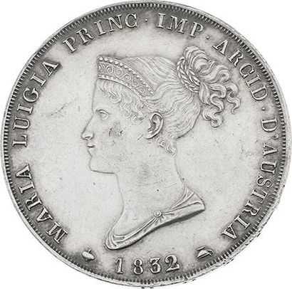 null Duché de Parme : Marie Louise (1815-1847) 
5 lire. 1832. L.M.N. 1010. Presque...