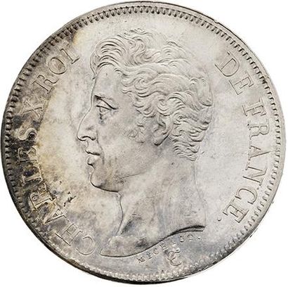 null CHARLES X (1824-1848) 
5 francs. 1826. Marseille. G. 643. Splendide