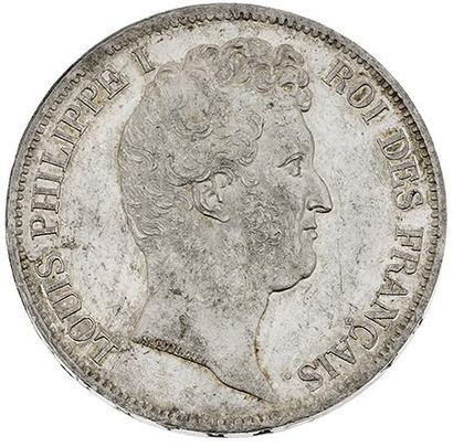 null LOUIS PHILIPPE (1830-1848)
5 francs, tête nue. 1831. Lille. G. 676. Tranche...