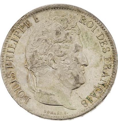 null LOUIS PHILIPPE (1830-1848)
5 francs, tête laurée. 1831. Marseille. G. 677. TTB...