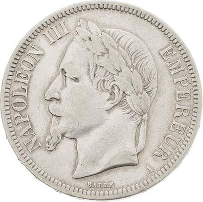 null SECOND EMPIRE (1852-1870)
5 francs Napoléon III, tête laurée. 1861. Paris (grand...