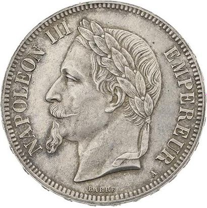 null SECOND EMPIRE (1852-1870)
5 francs Napoléon III, tête laurée. 1861. Paris (grand...