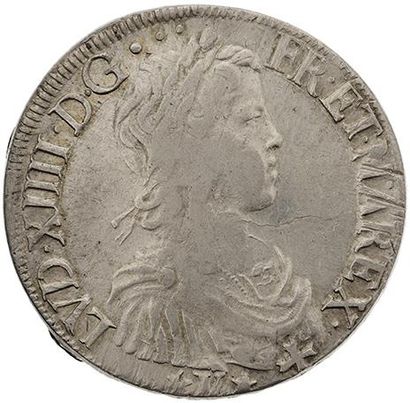 null LOUIS XIV (1643-1715)
Écu : 4 exemplaires. 1653S - 1655 Saint-Palais - 1708T...
