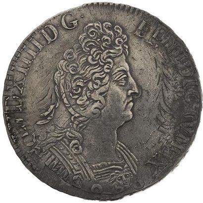 null LOUIS XIV (1643-1715)
Écu : 4 exemplaires. 1652 (Pau) - 1705A - 1709 Rennes...