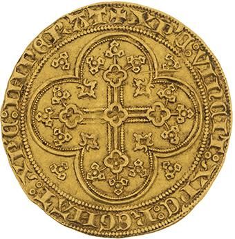 null LUXEMBOURG Charles IV (1347-1378) 
Chaise d'or. S. 115v. E.S. p. 1194. Rare....