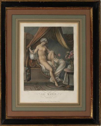 null D'APRÈS NOEL JOSEPH BLAIZOT (1792-1820) PAR RENARD
Le midi - Le matin
Deux gravures...
