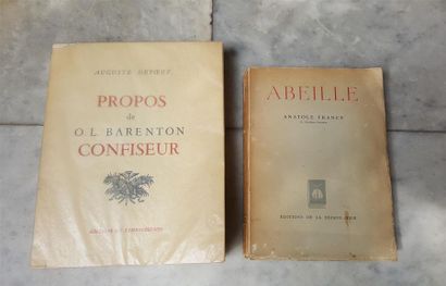 Abeille et Propos du Confiseur Deux illustrés...