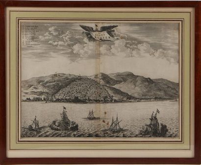 null Trois GRAVURES représentant l'Algérie :
- De Stadt Algier - 26 x 36 cm
- De...