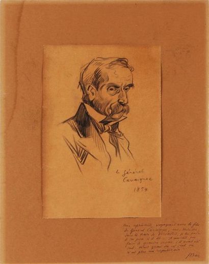 null FERDINAND SIGISMOND BAC (1859-1952)
Portraits
Huit dessins, cinq à l'encre et...
